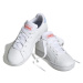 Dievčenská rekreačná obuv ADIDAS Advantage Moana cloud white semi impact orange blue dawn