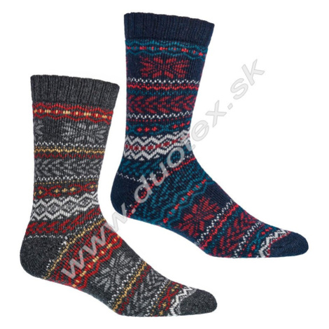 SOCKS4FUN Zimné ponožky W-6536-3 k.3