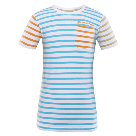 Children's cotton T-shirt ALPINE PRO BOATERO swim cap