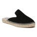 Manebi Espadrilky Mules K 1.0 M0 Čierna