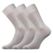 Ponožky BOMA Radovan-a svetlo šedé 3 páry 110918
