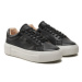 Calvin Klein Sneakersy Ff Cupsole Lace Up W/Ml Lth HW0HW02118 Čierna