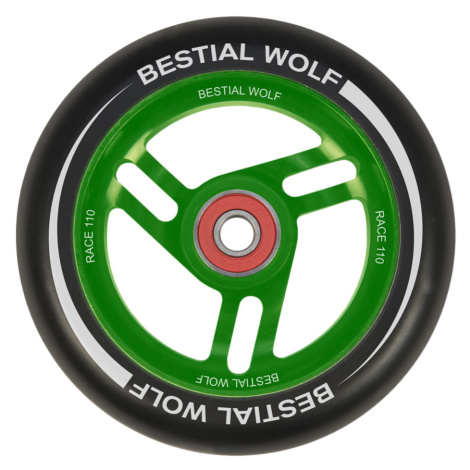 Kolečko Bestial Wolf Race 110 mm černo zelené