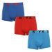 3PACK pánske boxerky Styx športová guma viacfarebné (G9676964)