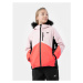 Dievčenská lyžiarska bunda 4F JUNIOR GIRLS SKI JACKET JKUDN003-56S-LIGHT PINK