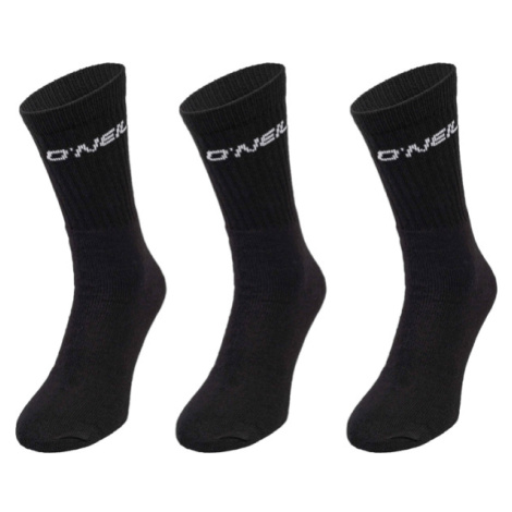 O'Neill SPORTSOCK 3P Unisex ponožky, čierna, veľkosť