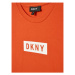 DKNY Tričko D35R93 M Oranžová Regular Fit