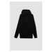 DEFACTO Fit Men's Black Standard Fit Pocket Hooded Sports Sweatshirt