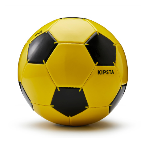 Futbalová lopta First Kick veľkosť 5  žltá KIPSTA