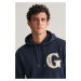 MIKINA GANT G GRAPHIC HOODIE EVENING BLUE