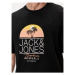 Jack&Jones Tričko Casey 12255238 Čierna Standard Fit