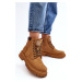 Camel Felizia Leather Insulated Boots