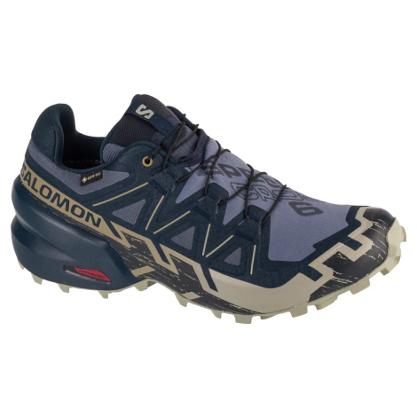 MODRÉ TREKOVÉ TOPÁNKY SALOMON SPEEDCROSS 6 GTX 474655