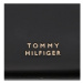 Tommy Hilfiger Kabelka Casual Chic Leather Crossover AW0AW14211 Čierna