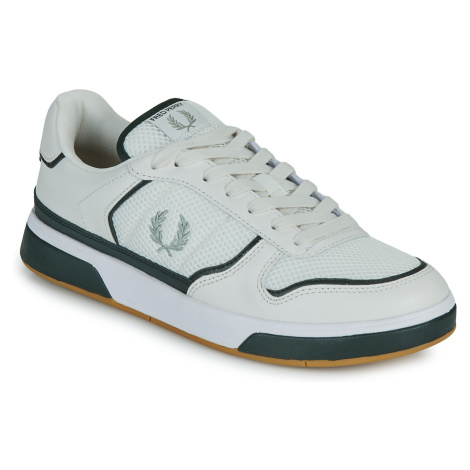 Fred Perry  B300 LEATHER/MESH  Nízke tenisky Biela