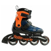 Rollerblade Microblade JR Midnight Blue/Warm Orange 33-36,5 Kolieskové korčule