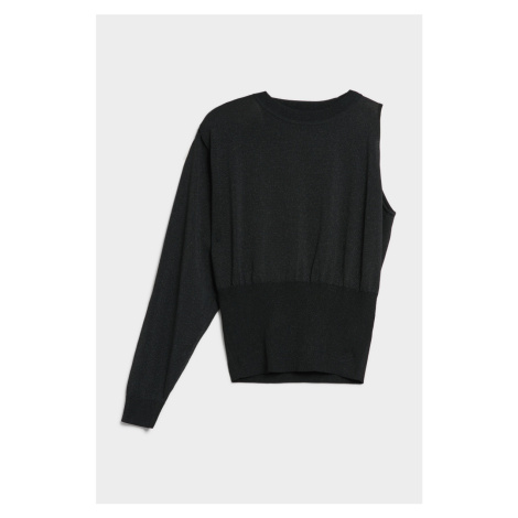 Sveter Karl Lagerfeld Evening Knit Sweater Čierna