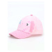 Dievčenská baseballová čiapka Yoclub CZD-0706G-A100 Pink