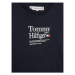 Tommy Hilfiger Tričko KG0KG07256 D Tmavomodrá Regular Fit