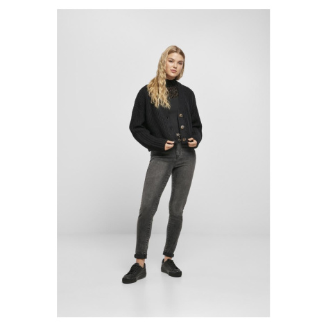 Women's oversized cardigan black