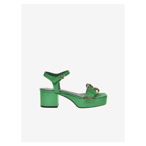 Green Women's Sandals Love Moschino - Women