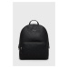 Ruksak Calvin Klein dámsky, čierna farba, malý, vzorovaný