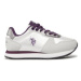 U.S. Polo Assn. Sneakersy NOBIK011A Biela