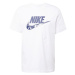 Nike Sportswear Tričko 'FUTURA'  ultramarínová / biela