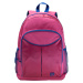 Batoh Semiline J4916-3 Pink/Navy Blue 43 cm x 31 cm x 15 cm