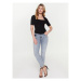 Pinko Džínsy Sabrina 100169 A0FW Modrá Skinny Fit