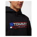 Tommy Jeans Mikina 'Modern Sport'  modrá / červená / čierna / biela