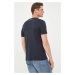 Bavlnené tričko Karl Lagerfeld tmavomodrá farba,s potlačou,500251.755071