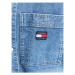 Tommy Jeans Džínsová bunda DM0DM15624 Modrá Oversize