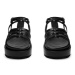 Badura Sandále WYL3857-2 Čierna