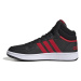 Pánska rekreačná obuv ADIDAS Hoops 3.0 Mid core black better scarlet cloud white