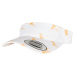 Batik Curved Visor Cap Orange/White