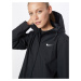 Nike Sportswear Prechodný kabát  čierna / biela