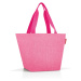 Nákupná taška cez rameno Reisenthel Shopper M Twist pink