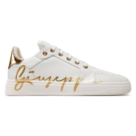 Giuseppe Zanotti Sneakersy RM40006 Biela