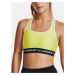 Žltá športová podprsenka Under Armour Crossback Mid Bra