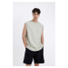 DEFACTO Boxy Fit Printed Crew Neck Undershirt