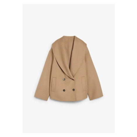 Bunda z mäkkého vlneného mixu bonprix