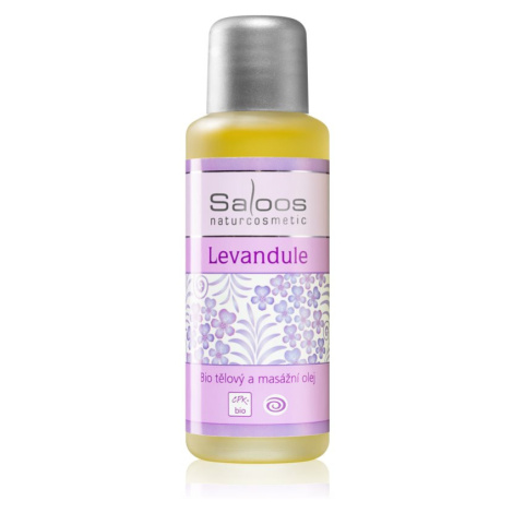 Saloos Bio Body And Massage Oils Lavender telový a masážny olej