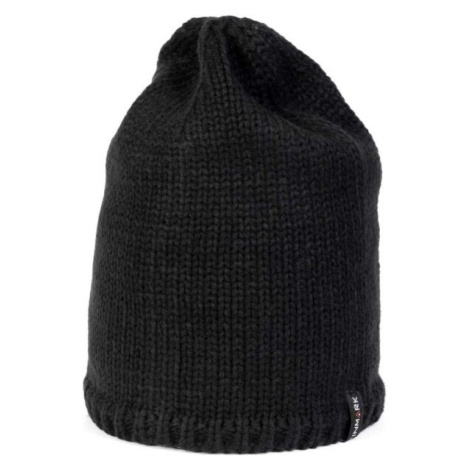 Finmark FC2242 Dámska zimná pletená čiapka, čierna, veľkosť