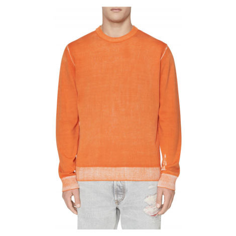 Sveter Diesel K-Larence Knitwear Oranžová