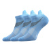 VOXX ponožky Iris light blue 3 páry 101269
