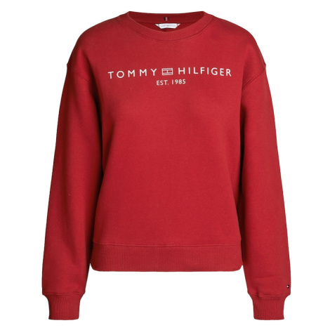 TOMMY HILFIGER Mikina  námornícka modrá / krvavo červená / biela