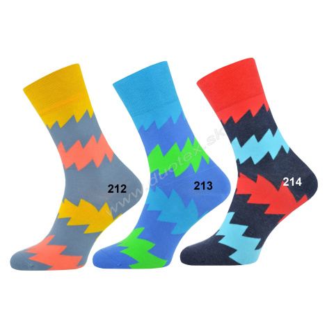 MORE Pánske ponožky More-079-212 214-tm.modrá
