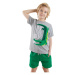 Denokids Croco Boy Summer T-shirt Shorts Set