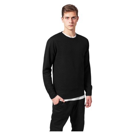 Diamond Quilt Crewneck Black Urban Classics